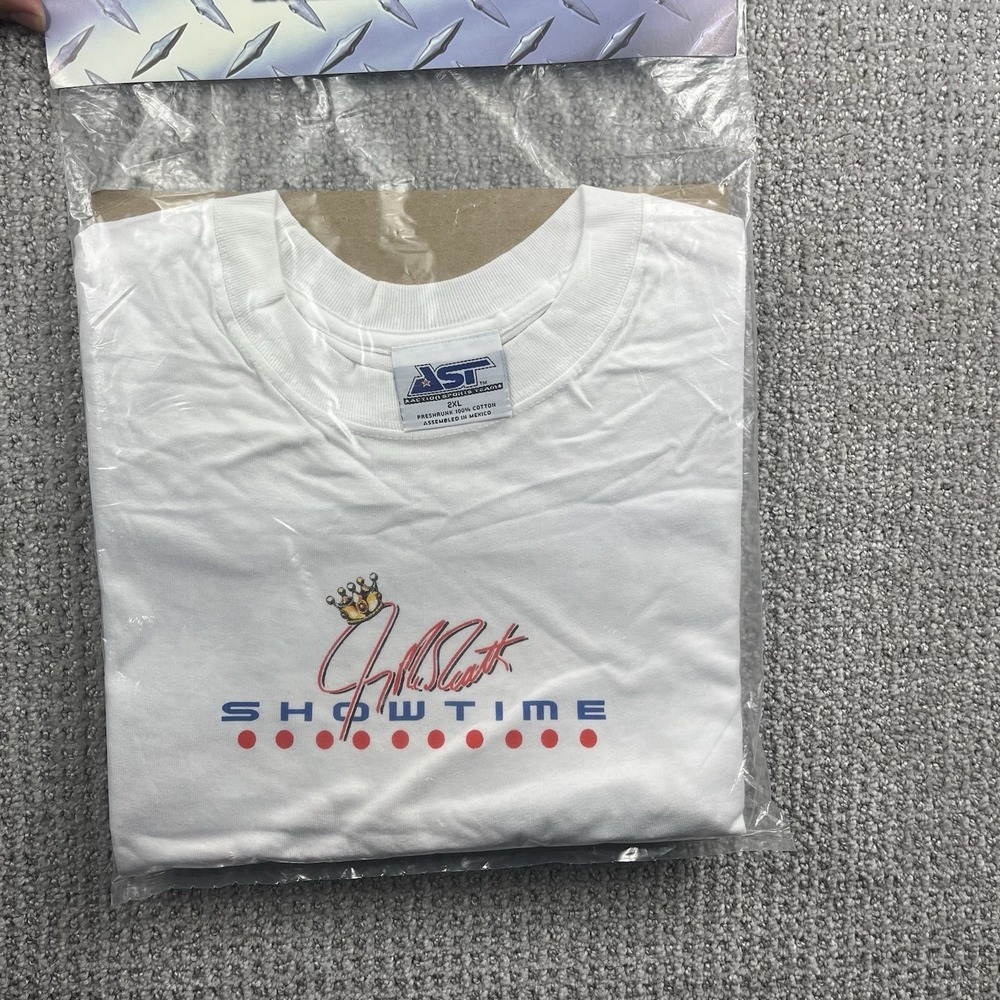 Vintage Jeremy Showtime McGrath Motocross Supercross T-Shirt Mens 2XL White NEW